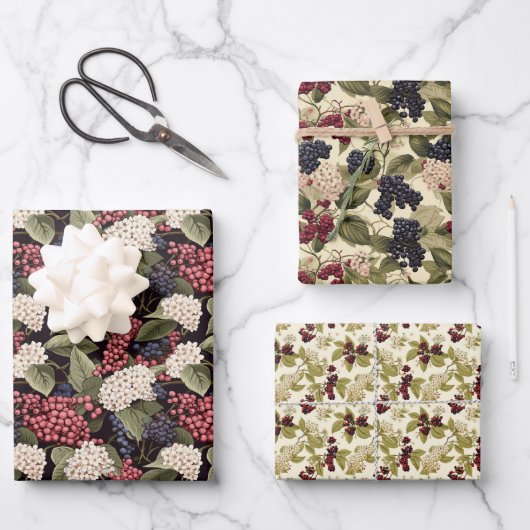 Elderberry Inpakpapier Vel (Voorkant)