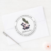 Elderberry Jam Modern label (Envelop)