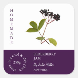 Elderberry Small Business Label