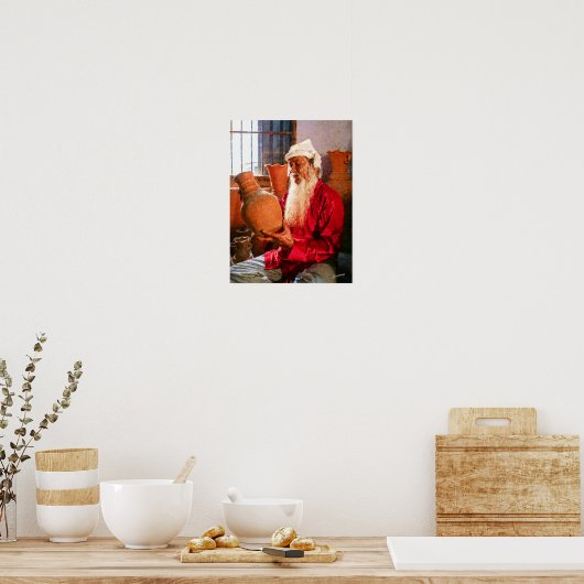 Elderly Potter Poster (Keuken)