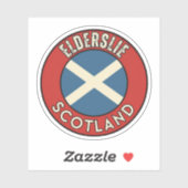 Elderslie, Schotland Sticker (Vel)