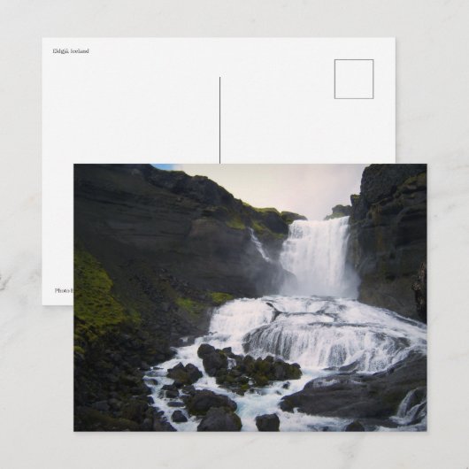 Eldgjá, IJsland Briefkaart (Voorkant / Achterkant)