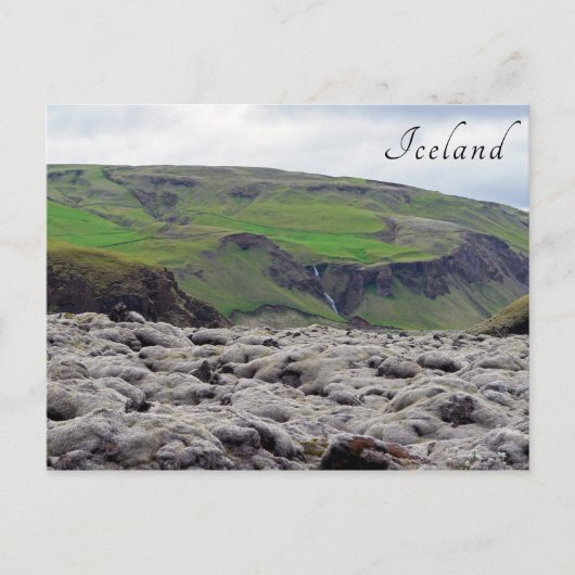 Eldhraun Lava Field - Zuid-IJsland Briefkaart (Voorkant)