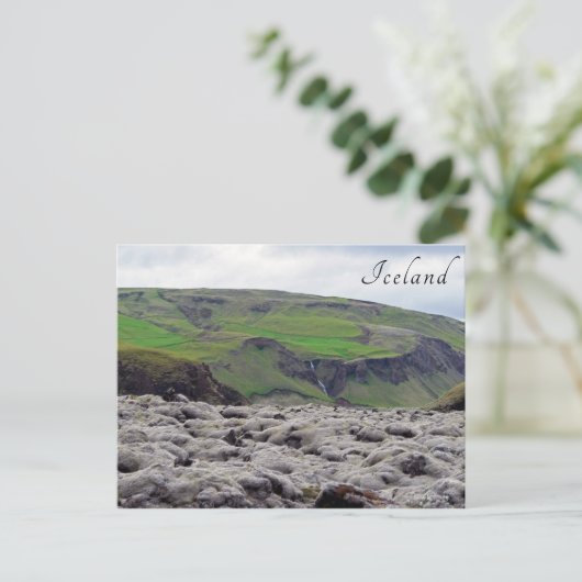 Eldhraun Lava Veld - Zuid-IJsland Briefkaart (Staand voorkant)