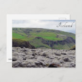 Eldhraun Lava Veld - Zuid-IJsland Briefkaart (Voorkant / Achterkant)