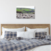 Eldhraun Lava Veld - Zuid-IJsland Canvas Afdruk (Insitu (Slaapkamer))