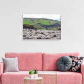 Eldhraun Lava Veld - Zuid-IJsland Canvas Afdruk (Insitu (Woonkamer))