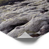 Eldhraun Lava Veld - Zuid-IJsland Poster (Hoek)