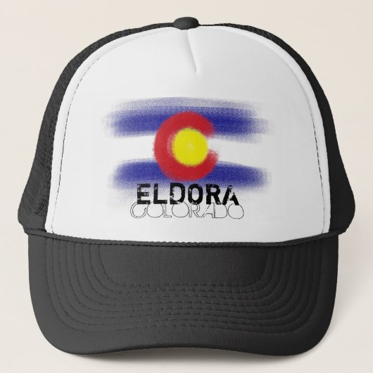 Eldora Colorado pet staatsvlag (Voorkant)