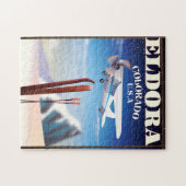 Eldora Colorado reisposter. Legpuzzel (Horizontaal)