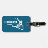Eldora Mountain Colorado Skier Bagagelabel (Voorkant horizontaal)