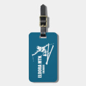 Eldora Mountain Colorado Skier Bagagelabel (Voorkant verticaal)