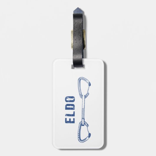 Eldorado Canyon Climate Quickdraw Bagagelabel (Achterkant verticaal)