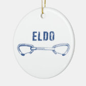 Eldorado Canyon Climate Quickdraw Keramisch Ornament (Links)
