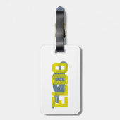 Eldorado Canyon Figuur 8 Klimaatverandering Bagagelabel (Achterkant verticaal)