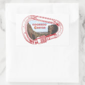 Eldorado Canyon Klimaatcarabiner Rechthoekige Sticker (Tas)
