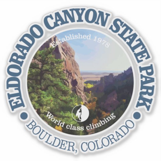 Eldorado Canyon SP Sticker (Voorkant)
