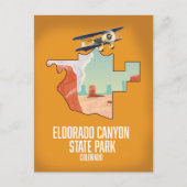 Eldorado Canyon State Park kaart (Voorkant)