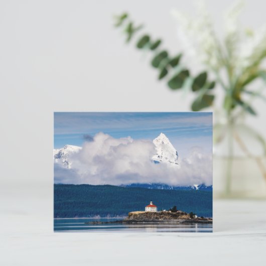 Eldred Rock Lighthouse Alaska Briefkaart (Staand voorkant)