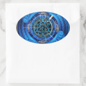 Eldritch Esoteric Ovale Sticker (Tas)