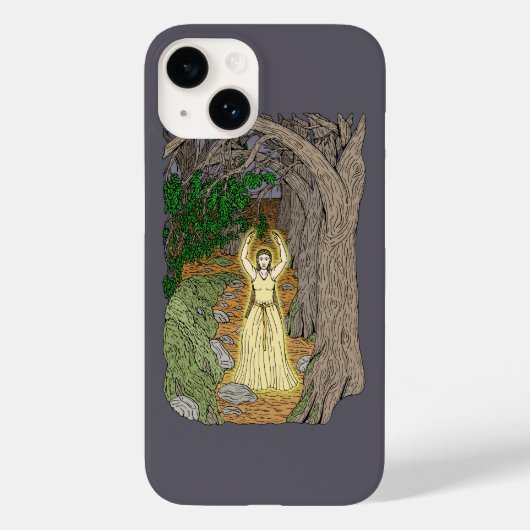 Eldritch Meesteres (Fairy Lady in Bos) Case-Mate iPhone Case (Achterkant)