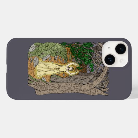 Eldritch Meesteres (Fairy Lady in Bos) Case-Mate iPhone Case (Achterkant (horizontaal))
