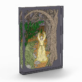 Eldritch Meesteres (Fairy Lady in Bos) Fotoblokken (Links)