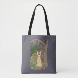 Eldritch Meesteres (Fairy Lady in Bos) Tote Bag