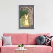 Eldritch Meesteres (Feeën Dame in het Bos) Canvas Afdruk (Insitu (Woonkamer))