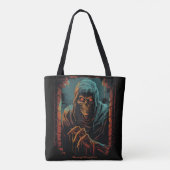 Eldritch ontwaken tote bag (Achterkant)