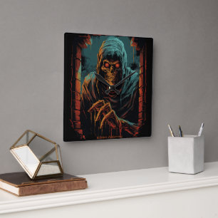 Eldritch ontwaken vierkante klok