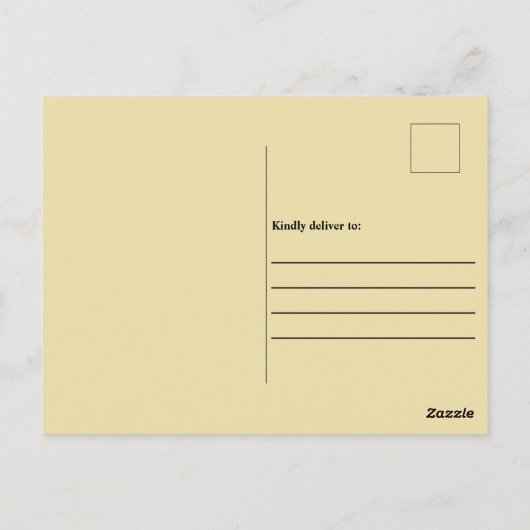 Eldzier Cortor's De uitzetting Abstract Briefkaart (Achterkant)