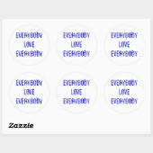 ELE1 RONDE STICKER (Vel)