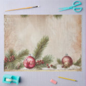 Ele kerstontwerpserie #11 Weefselpapier Tissuepapier (Craft)