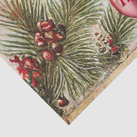 Ele kerstontwerpserie #11 Weefselpapier Tissuepapier (Detail)
