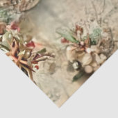 Ele kerstontwerpserie #1 tissuepapier (Detail)