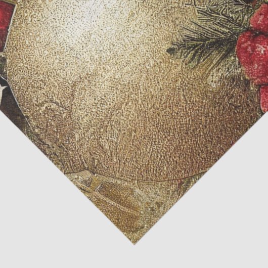 Ele kerstontwerpserie #2 Weefselpapier Tissuepapier (Detail)