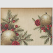 Ele kerstontwerpserie #2 Weefselpapier Tissuepapier (Voorkant)