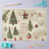 Ele kerstontwerpserie #3 Weefselpapier Tissuepapier (Craft)