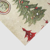 Ele kerstontwerpserie #3 Weefselpapier Tissuepapier (Detail)