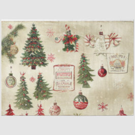 Ele kerstontwerpserie #3 Weefselpapier Tissuepapier