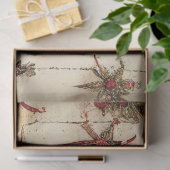 Ele kerstontwerpserie #5 tissuepapier (Geschenk)