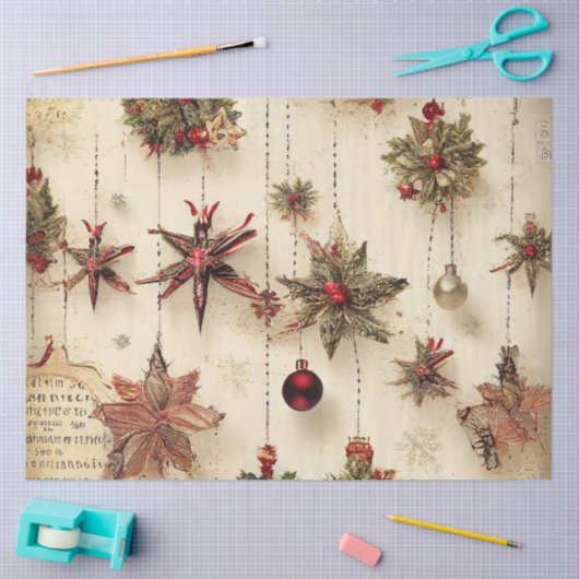 Ele kerstontwerpserie #5 tissuepapier (Craft)