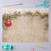 Ele kerstontwerpserie #7 Weefselpapier Tissuepapier (Craft)