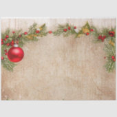 Ele kerstontwerpserie #7 Weefselpapier Tissuepapier (Voorkant)