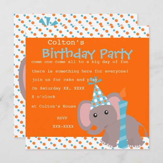 Ele-stippen Kaart (Voorkant / Achterkant)