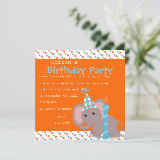 Ele-stippen Kaart (Staand voorkant)