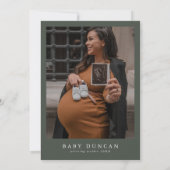 ELEANOR Cactus Taco Bout a Baby Fiesta Baby shower Kaart (Achterkant)