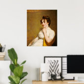 Eleanor Custis Nelly Aangenomen dochter in Washing Poster (Thuiskantoor)