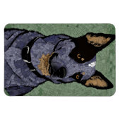 Eleanor de Blauwe Heeler Magneet (Horizontaal)